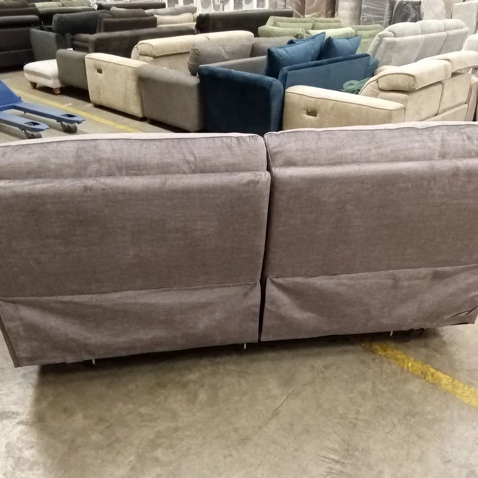 IVANA 3 SEATER FABRIC POWER RECLINER SOFA WITH USB CHARGING AND STORAGE RRP £1199