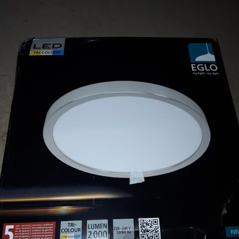 EGLO LED CEILING LIGHT – ROUND, TRI-COLOUR (2700K/4000K/6500K), 2000 LUMEN