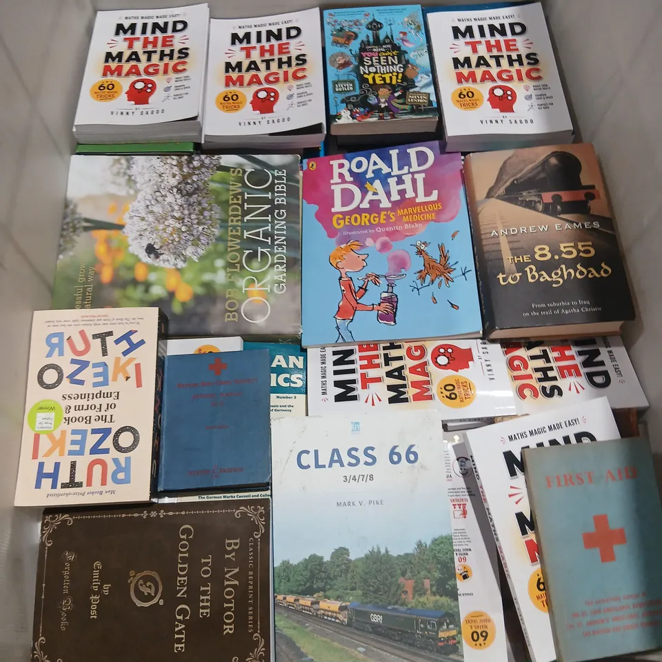 LARGE QUANTITY OF ASSORTED FICTION AND NON FICTION BOOKS