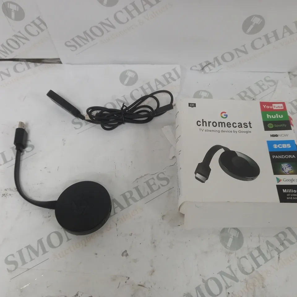 CHROMECAST TV STREMING DEVICE BY GOOGLE