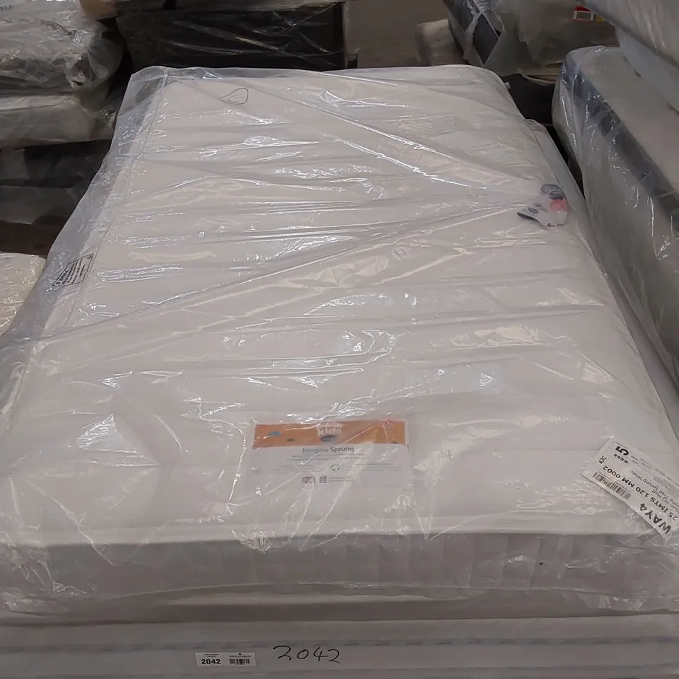 QUALITY BAGGED SILENTNIGHT HEALTHY GROW KIDS TRADITIONAL SPRUNG 4' SMALL DOUBLE MATTRESS 