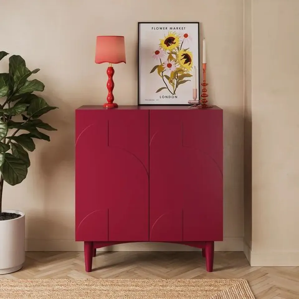 BOXED GIA COMPACT SIDEBOARD - MAGENTA (1 BOX)