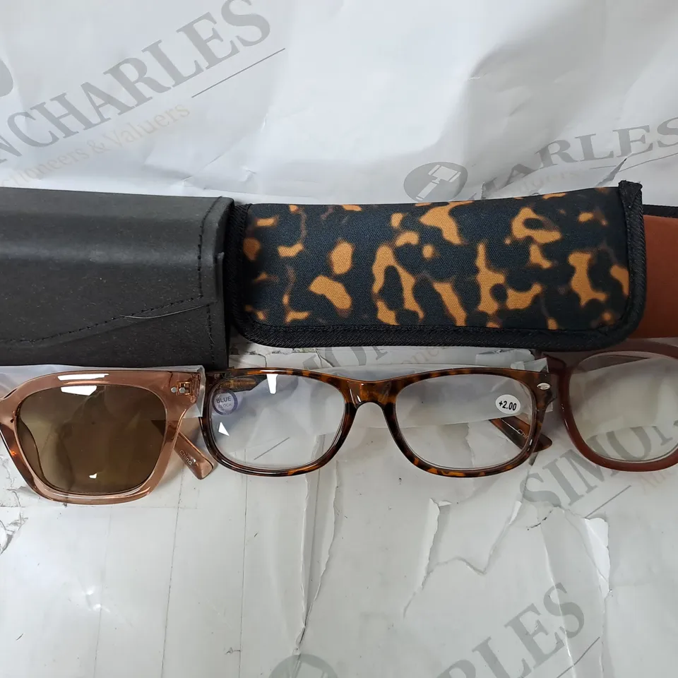 HUMMINGBIRD SUNGLASSES AND READING GLASSES