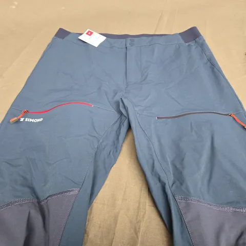 DECATHLON BLUE ACTIVE PANTS - LARGE