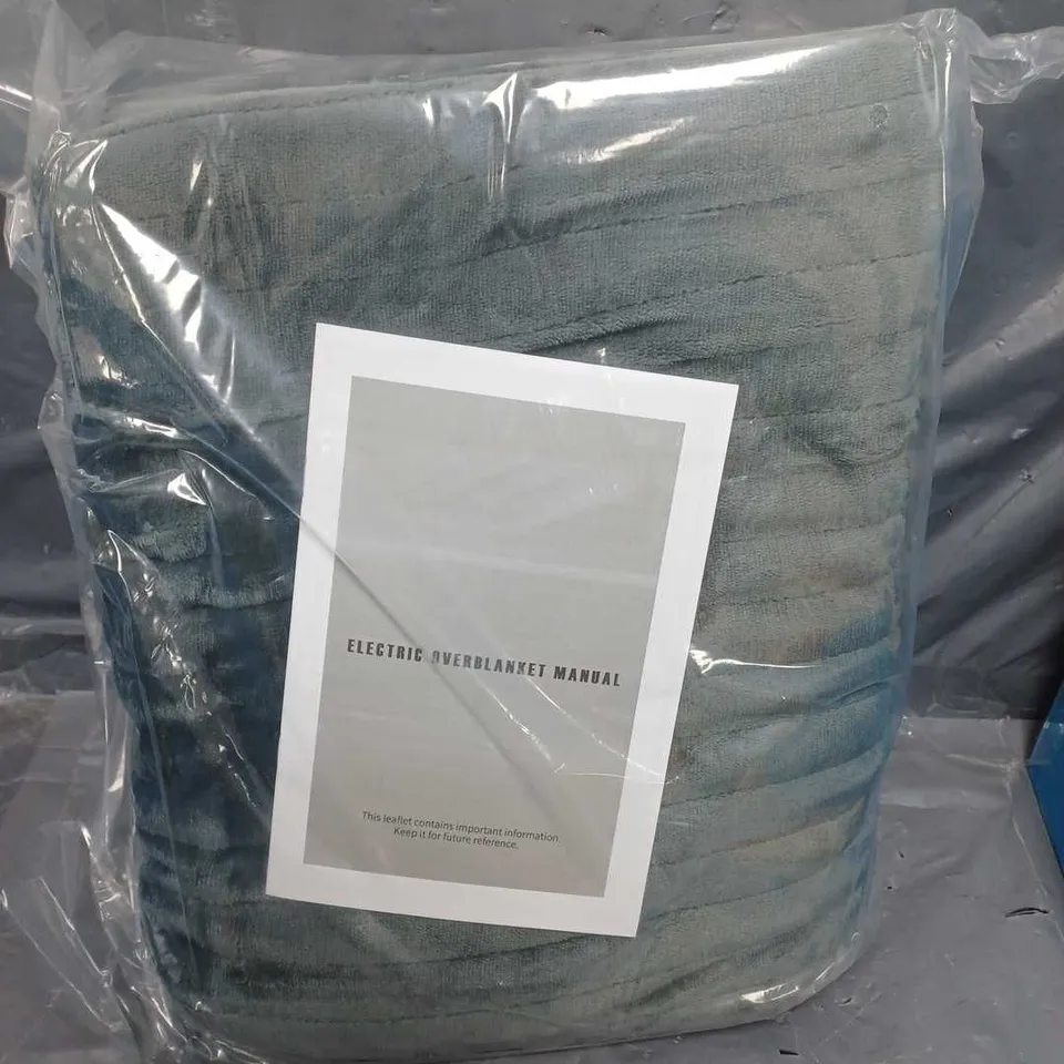 BOXED NUOSIFE ELECTRIC OVER BLANKET IN GREY - 160x130cm