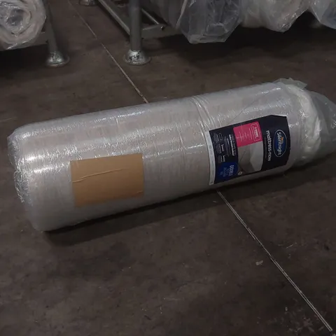 QUALITY BAGGED AND ROLLED FOAM RANGE SILENTNIGHT 7-ZONE ROLLED MEMORY MATTRESS - 4'6 DOUBLE