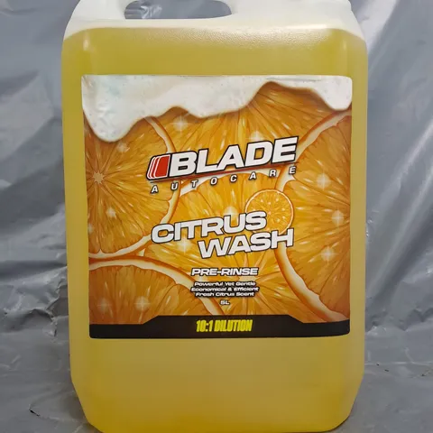 BLADE AUTOCARE PRE-RINSE CITRUS WASH - 10:1 DILUTION (5 LITRES)