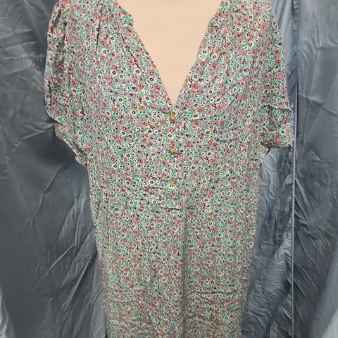 M&S COLLECTION WOMEN'S FLORAL DRESS, UK 20 – MADE IN BANGLADESH