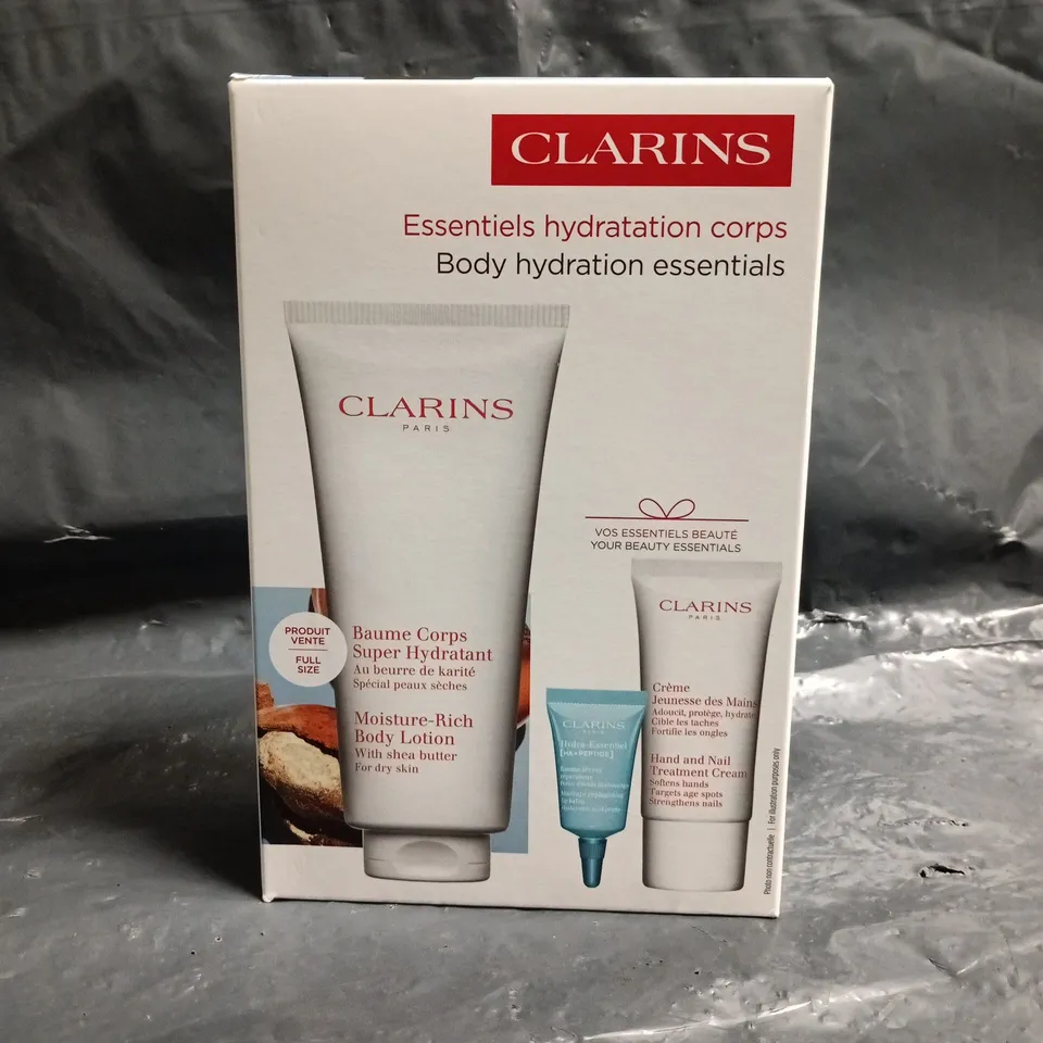 CLARINS BODY HYDRATION ESSENTIALS