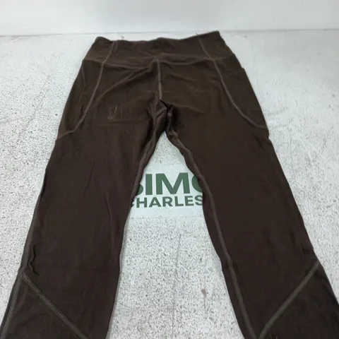 THE VERY COLLECTION ULTIMATE HIGH WAIST LEGGING - BROWN SIZE M