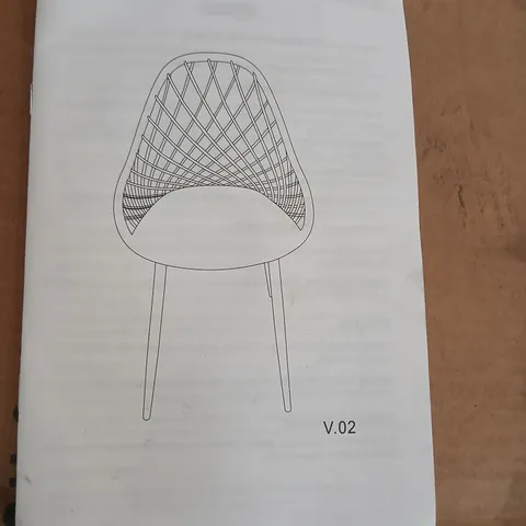 SIX BOXED MILAN BLACK CHAIRS