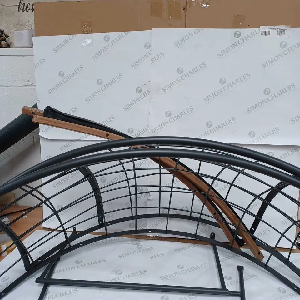 MY GARDEN STORIES OSLO PADDED ROCKING CHAIR - COLLECTION ONLY