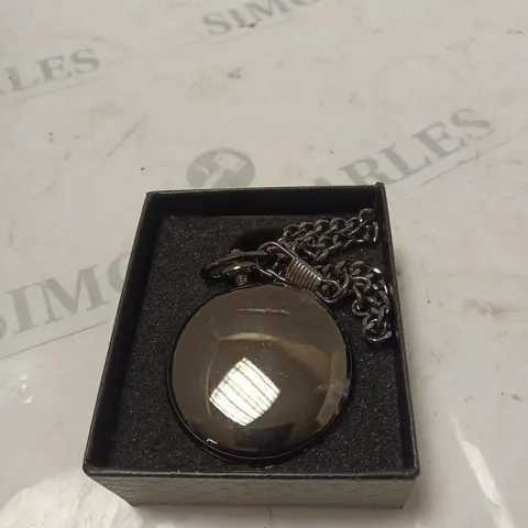 MENS EDISON POCKET WATCH WITH CHAIN