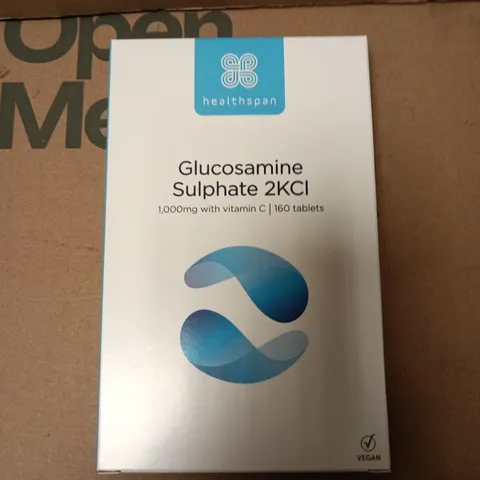 HEALTHSPAN GLUCOSAMINE SULPHATE 2KCL 1000MG WITH VITAMIN C β 160 TABLETS