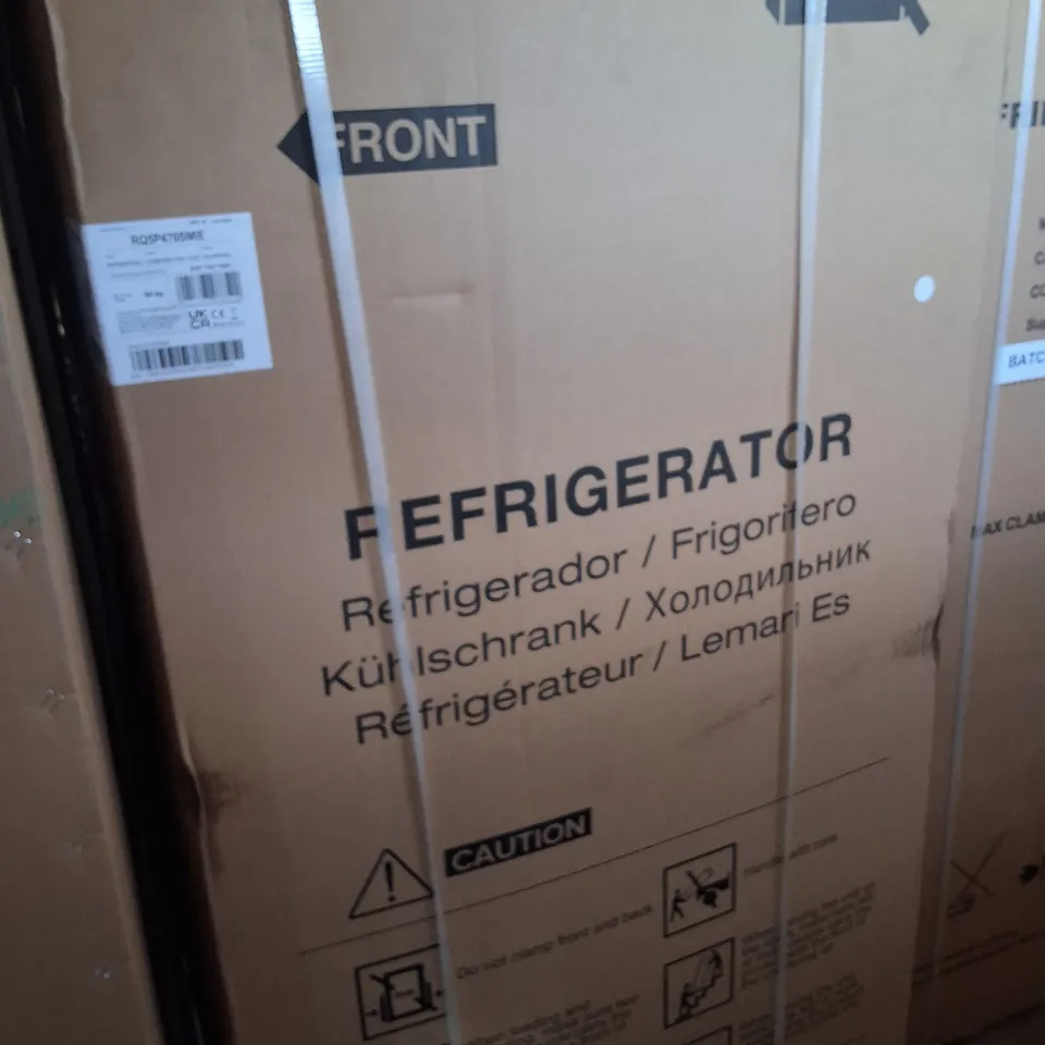 BOXED HISENSE PUREFLAT SLIM RQ5P470SMIE TOTAL AMERICAN FRIDGE FREEZER