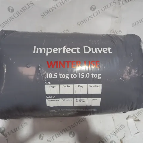 IMPERFECT DUVET - KING SIZE DUVET