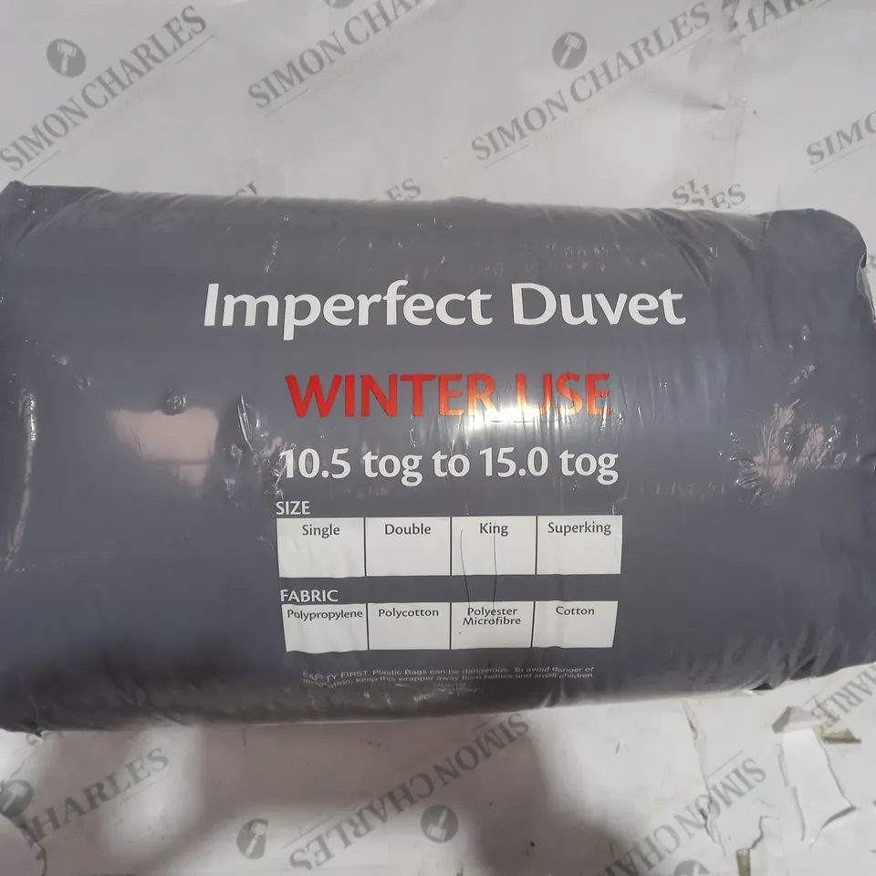 IMPERFECT DUVET - KING SIZE DUVET