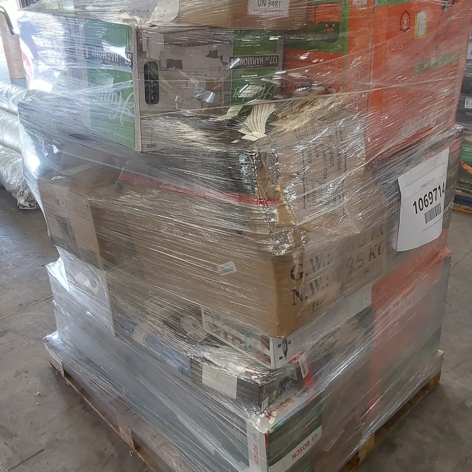 PALLET OF APPROXIMATELY 41 UNPROCESSED RAW RETURN HOUSEHOLD AND ELECTRICAL GOODS TO INCLUDE;