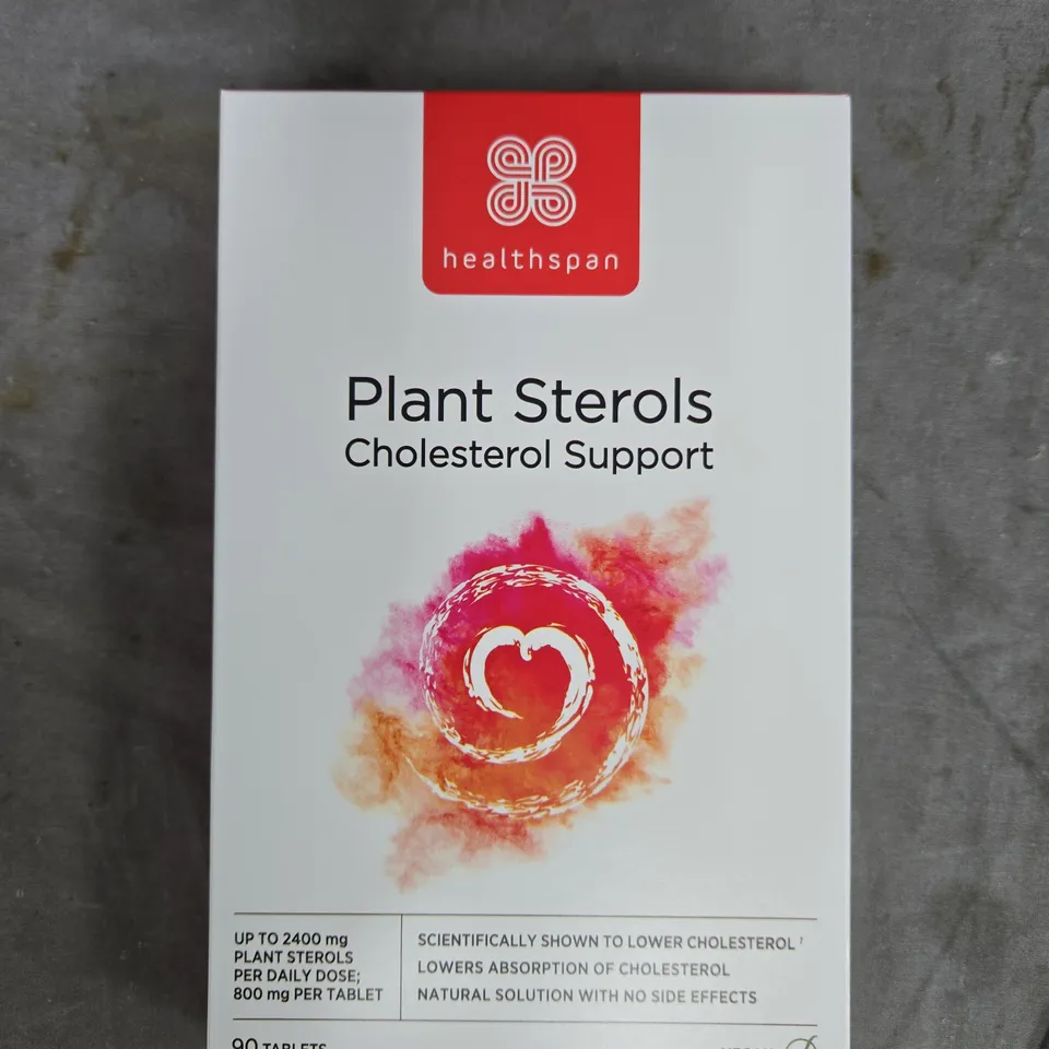 HEALTHSPAN PLANT STEROLS CHOLESTEROL SUPPORT – 90 TABLETS