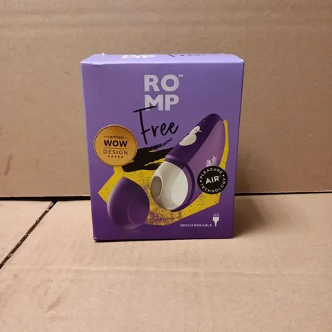 SEALED ROMP FREE RECHARGABLE CLITORAL STIMULATOR