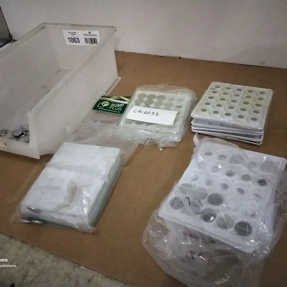 TRAY OF ASSORTED BUTTON  BATTERIES