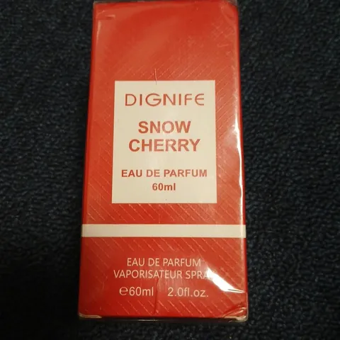 BOXED AND SEALED DIGNITE SNOW CHERRY EAU DE PARFUM 60ML