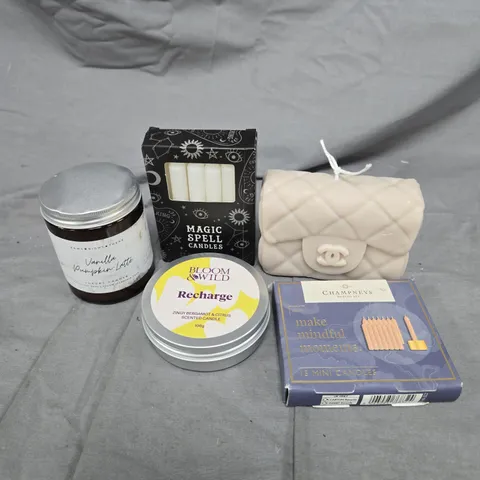 APPROXIMATELY 20 ASSORTED SCENTED CANDLES AND WAX MELTS