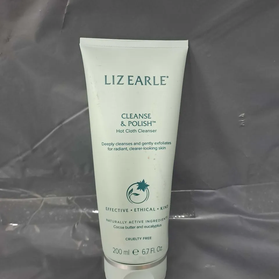 LIZ EARLE CLEANSE & POLISH HOT CLOTH FACE CLEANSER - 200ML