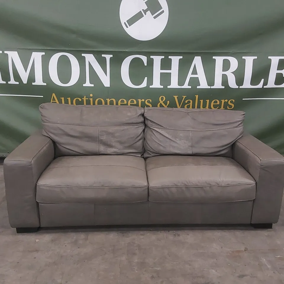 QUALITY DESIGNER FAUX LEATHER 4 SEATER SOFA 