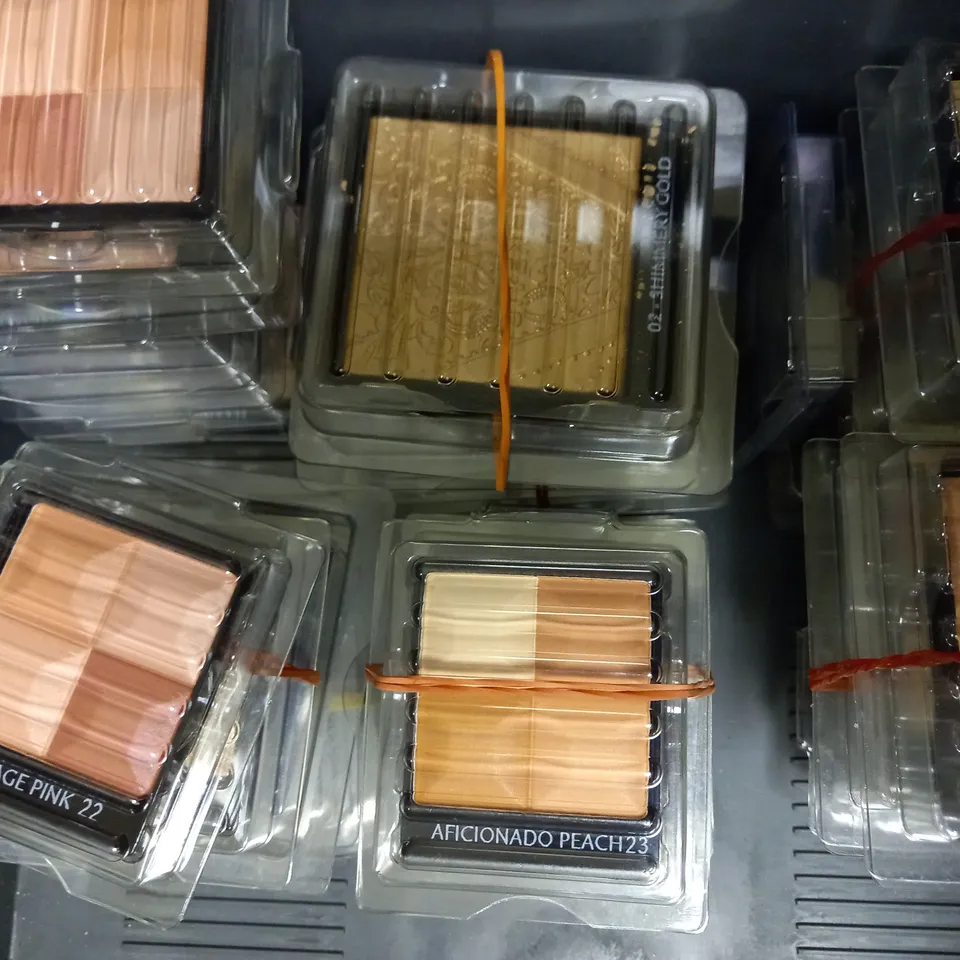 LOT OF APPROXIMATELY 35 GIVENCHY BLUSH/HIGHLIGHTER REFILLS