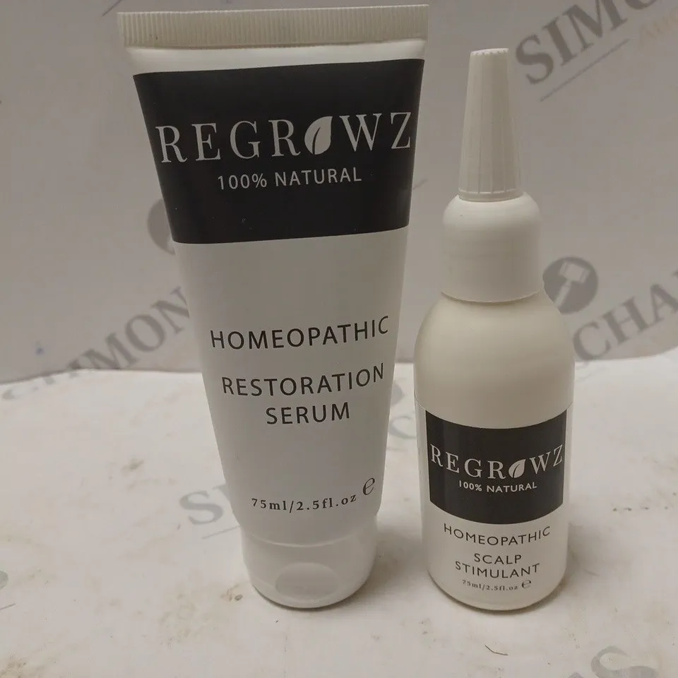 BOXED REGROWZ FOR MEN HAIR REGROWTH & THICKENING TREATMENT 3 MONTH PROGRAM