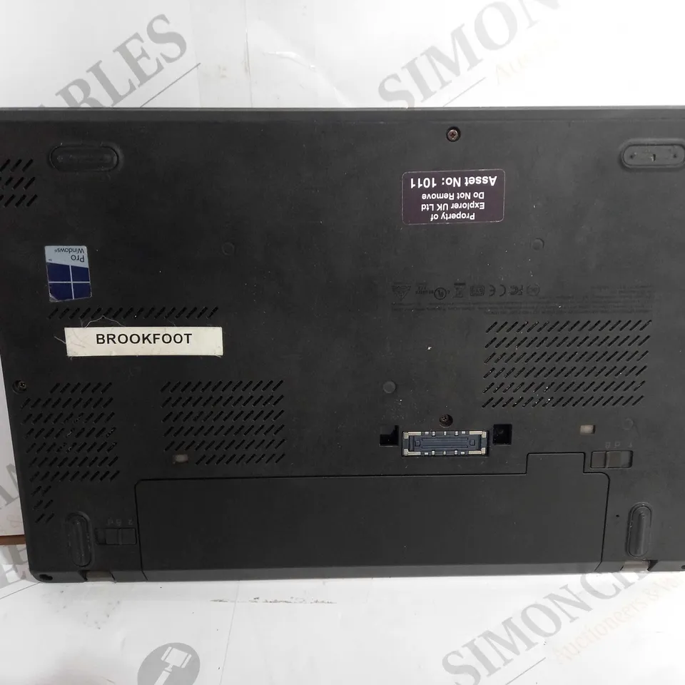 LENOVO X260 THINKPAD LAPTOP IN BLACK