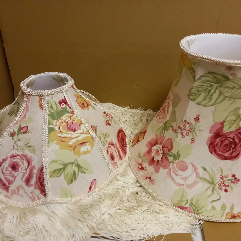 LOT OF 2X LIGHT SHADES 