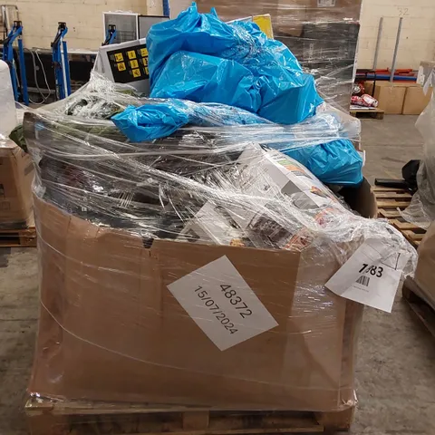 PALLET OF APPROXIMATELY 24 UNPROCESSED RAW RETURN HOUSEHOLD AND ELECTRICAL GOODS TO INCLUDE;