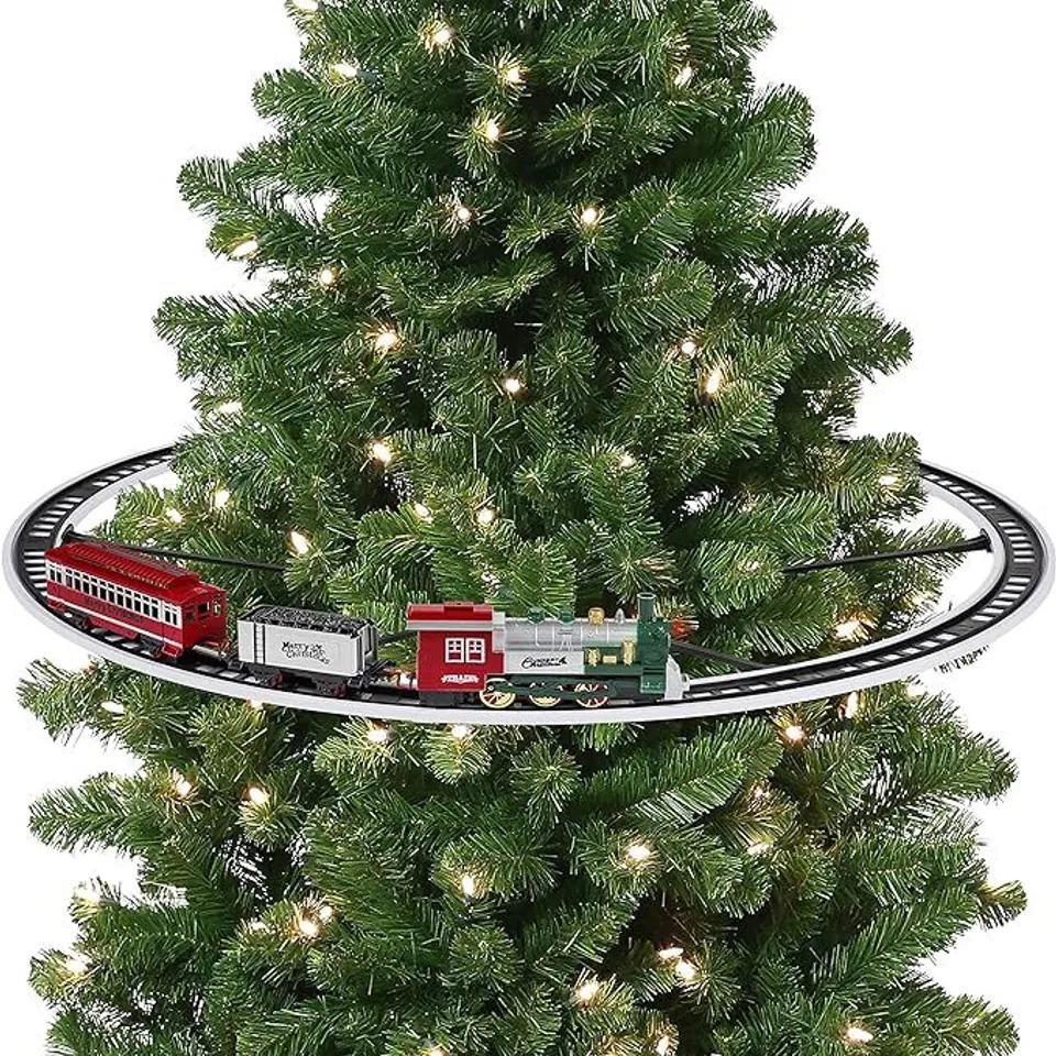 BOXED MR CHRISTMAS TRAIN AROUND THE TREE