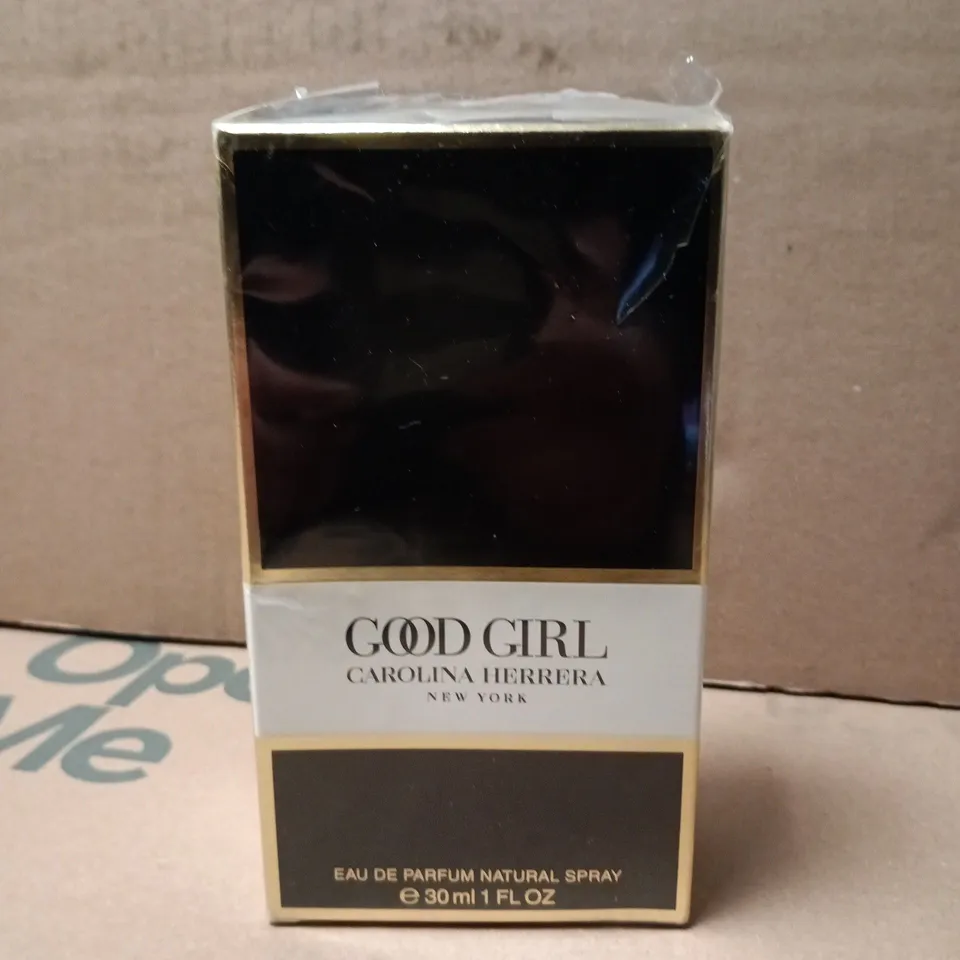BOXED AND SEALED GOOD GIRL CAROLINA HERRERA NEW YORK EAU DE PARFUM 30ML
