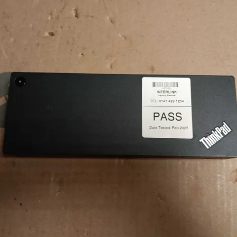 UNBOXED LENOVO THINKPAD UNIVERSAL THUNDERBOLT 4 DOCK – BLACK