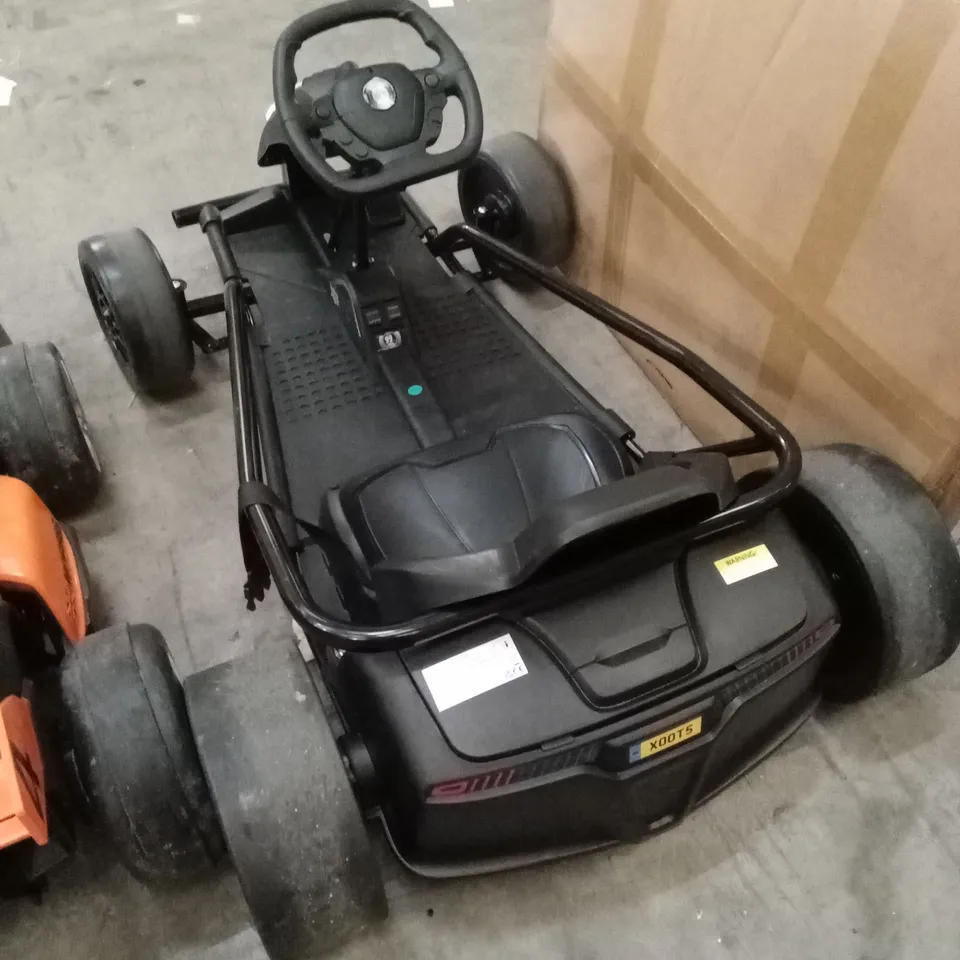 XOOTZ KIDS COMET ELECTRIC GO KART - BLACK RRP £349.99