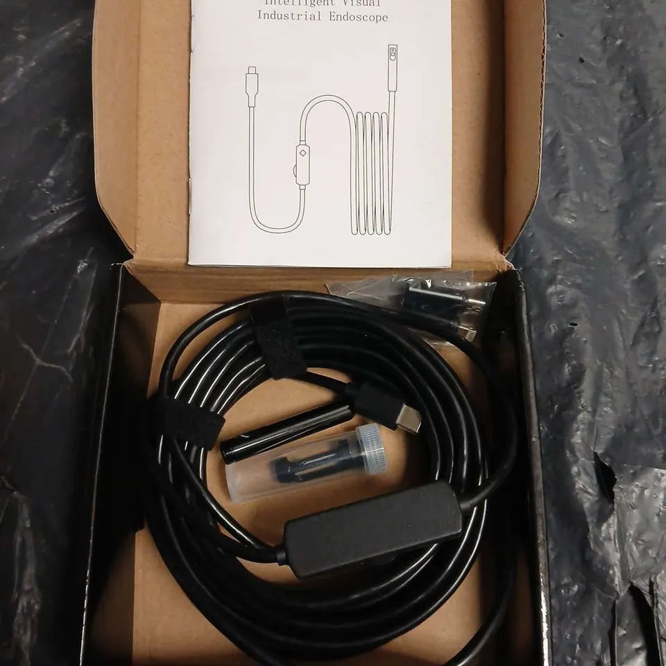 INDUSTRIAL ENDOSCOPE KIT WITH COILED CABLE – USB INSPECTION CAMERA