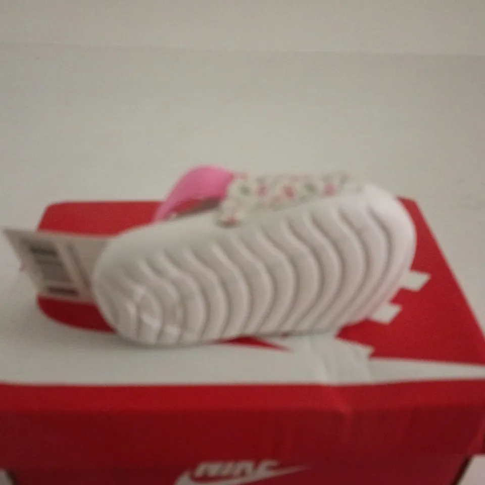 NIKE KAWA SLID PINK GLOW KIDS UK 2.5 BOXED