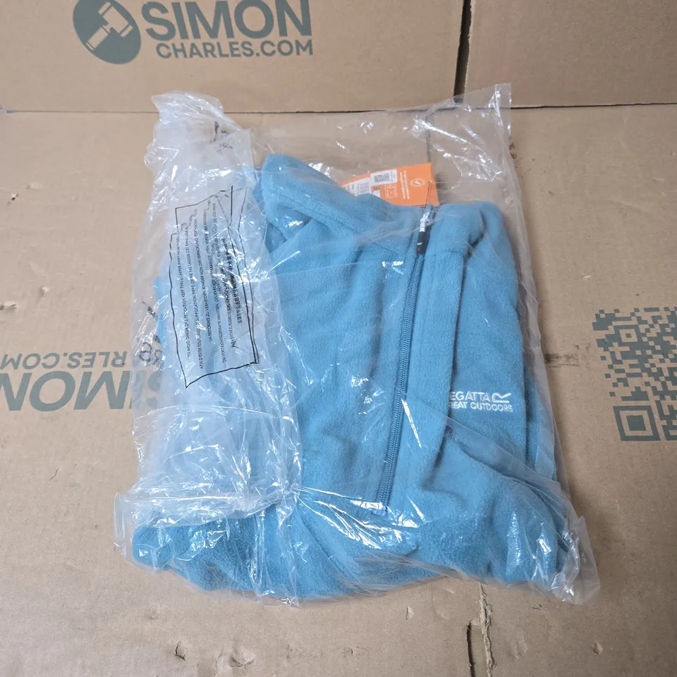 REGATTA WOMEN'S SWEETHART LIGHTWEIGHT HALF-ZIP FLEECE STORM BLUE SIZE 16 BAGGED