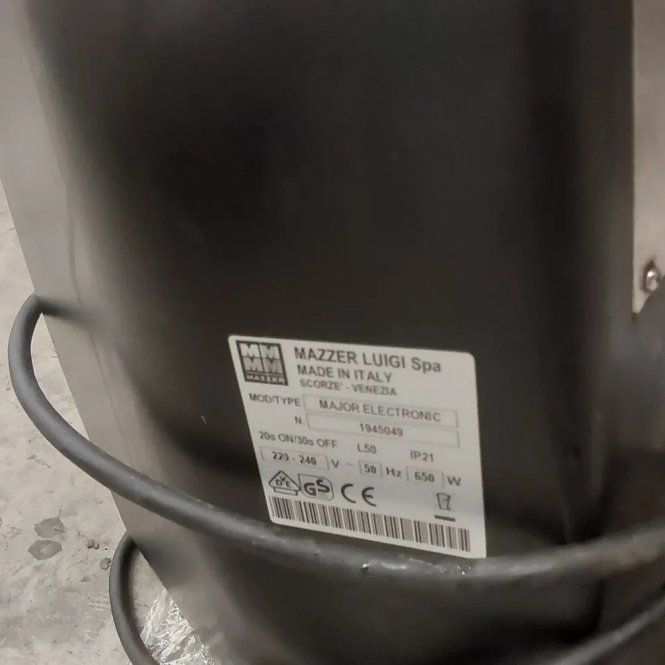 MAZZER LUIGI SPA COMMERCIAL ELECTRIC COFFEE GRINDER