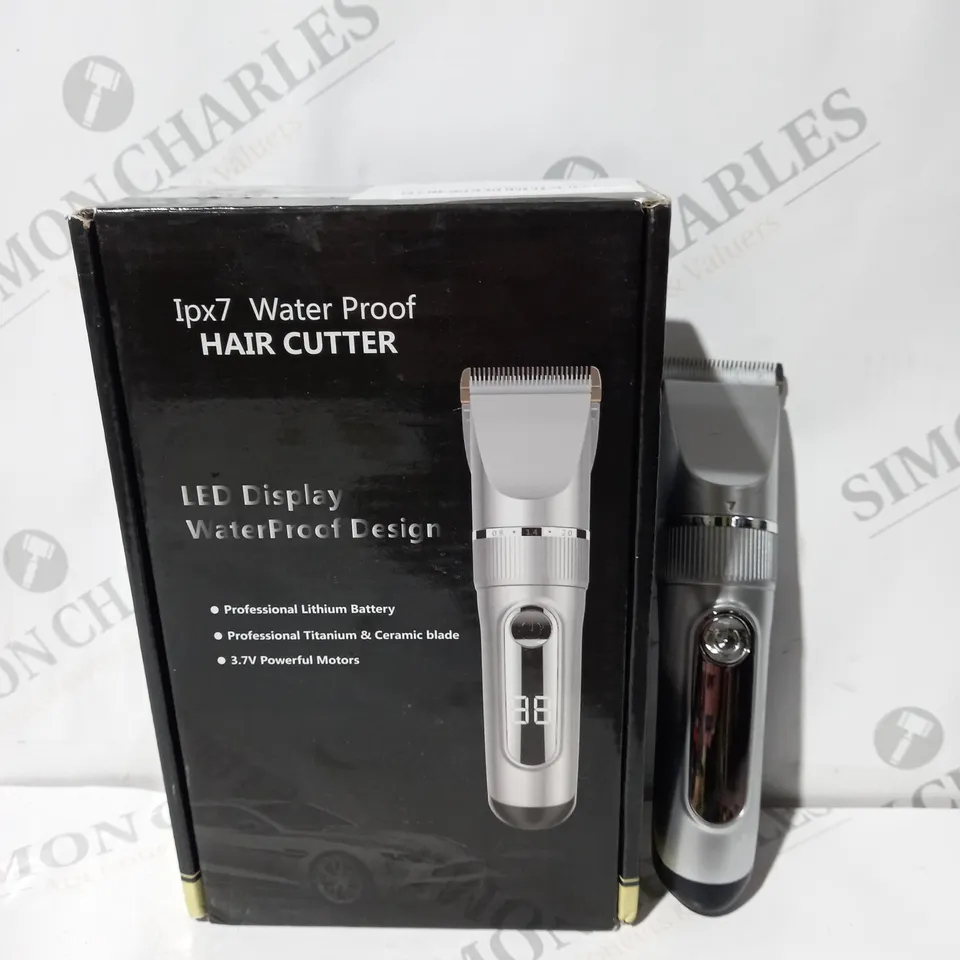 IPX7 WATERPROOF HAIR CUTTER WATER PROOF RAZOR