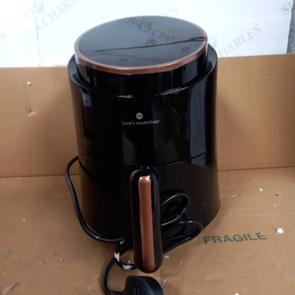 COOK'S ESSENTIALS COMPACT TOUCH SCREEN DIGITAL AIR FRYER 