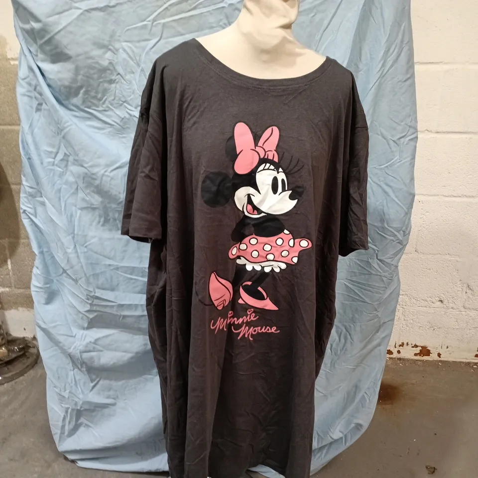 DISNEY MINNIE MOUSE T-SHIRT – BLACK, UK 22-24, USA 18-20 (2XL)