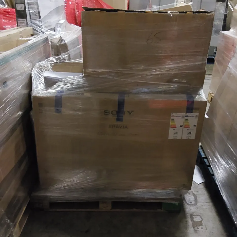 PALLET OF APPROXIMATELY 8 ASSORTED TELEVISIONS TO INCLUDE 