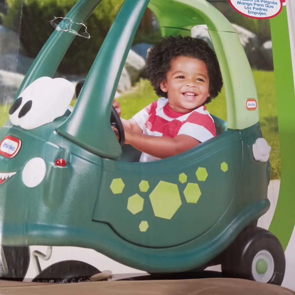 LITTLE TIKES DINO COSY COUPE RRP £59.99