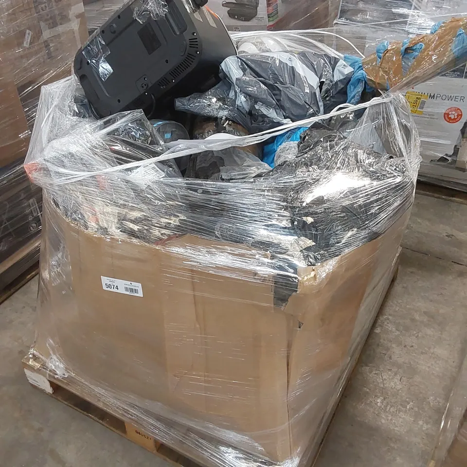 PALLET OF APPROXIMATELY 24 UNPROCESSED RAW RETURN HOUSEHOLD AND ELECTRICAL GOODS TO INCLUDE;