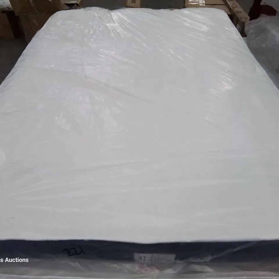 BAGGED KID3 BLUE MEMORY FOAM MATTRESS - APPROX 135X190CM