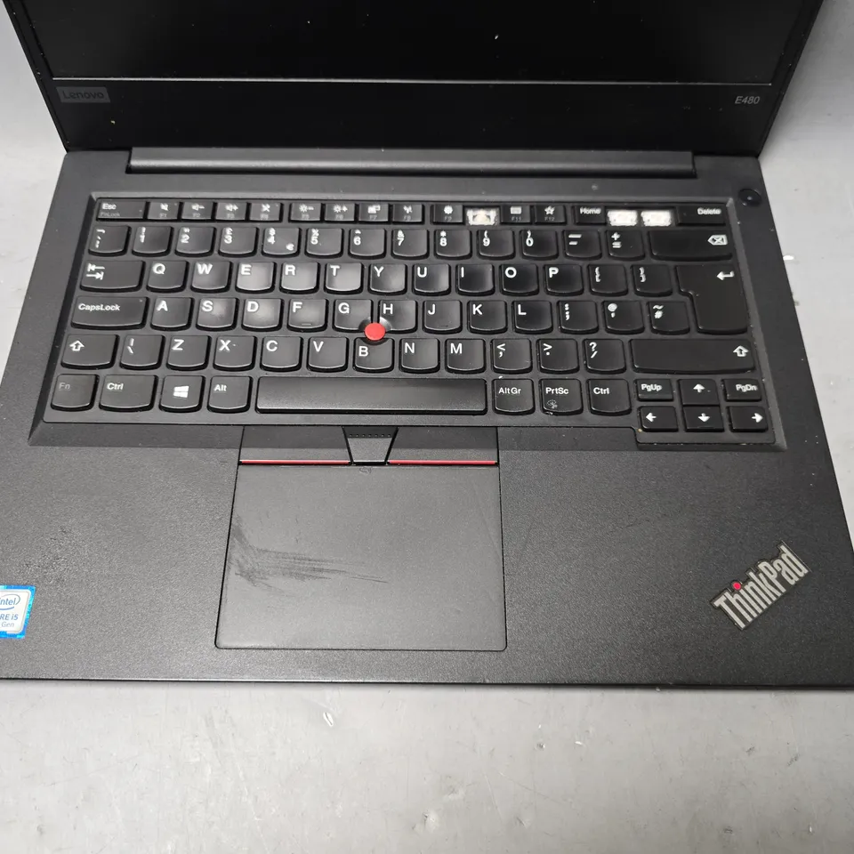 LENOVO THINKPAD E480 LAPTOP IN BLACK
